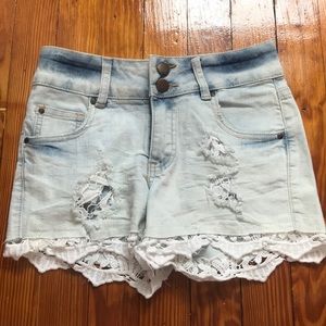 jean shorts